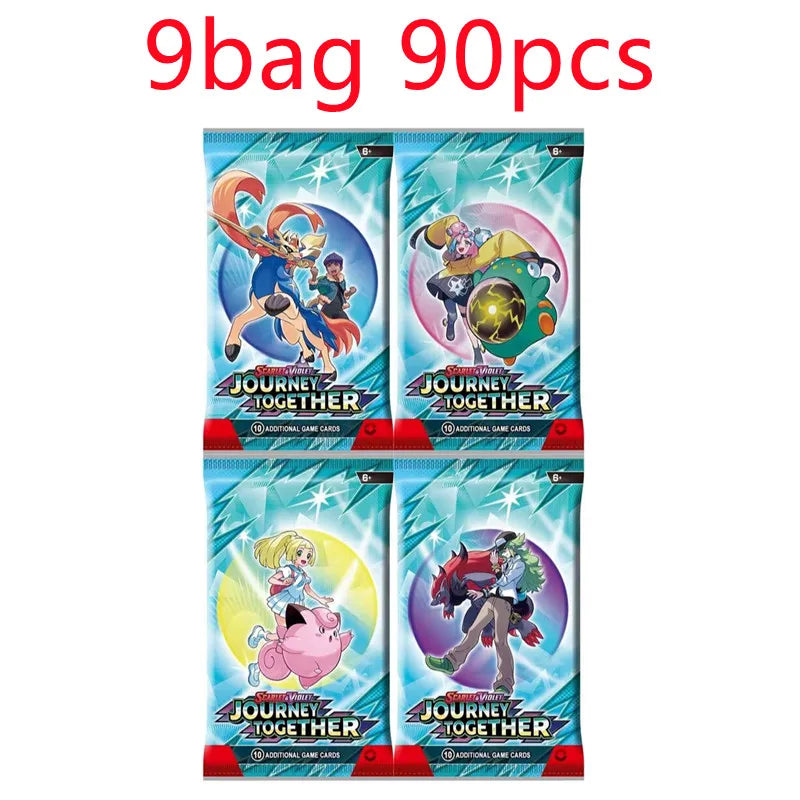 360Pcs Pokemon Destined Rivals Prismatic Evolutions Card Stellar Crown 151 Ultra Prism English Booster Battle Transaction Card