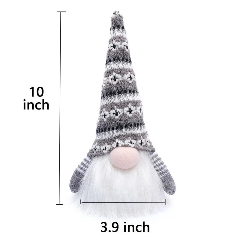 20/30cm LED Faceless Doll Elf Gnome with Lights Christmas Decoration