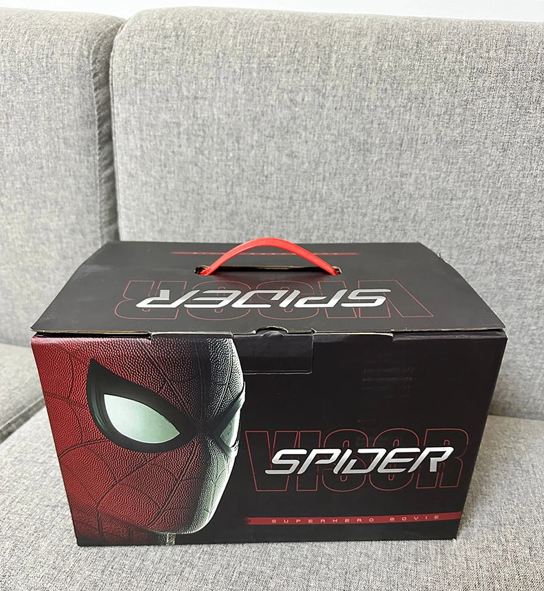 New Spider-man: No Way Home Spider Man Mask Luxury Helmet Rechargeable Remote Eyes Movable Mask