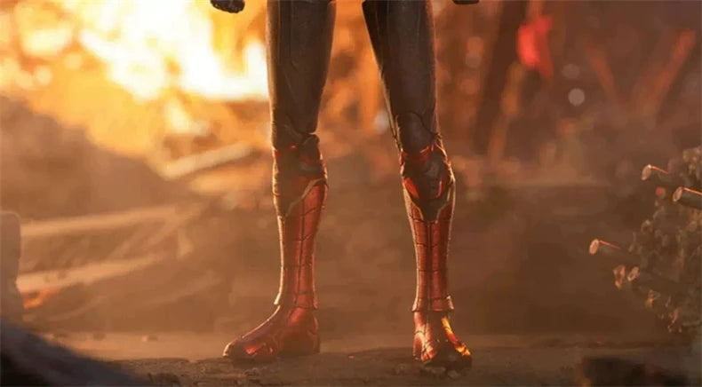 Spider Man No Way Home Action Figure Peter Parker Gold Black Red Model  Adult Collectible Toy