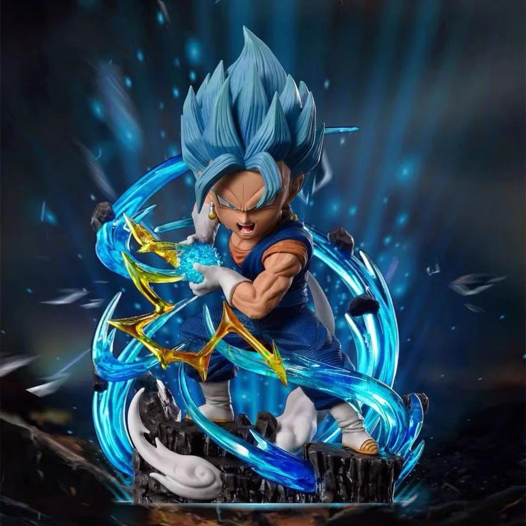 Hot Dragon Ball Z Anime Figure Q Version Vegeta 11CM Collection Figurine Model Toys