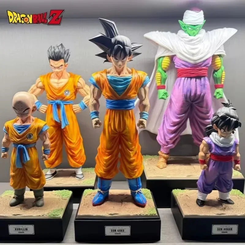 Dragon Ball Gk Z ensemble complete guerrier fils Gohan Goku Piccolo troncs Kurilin figure Manga scène