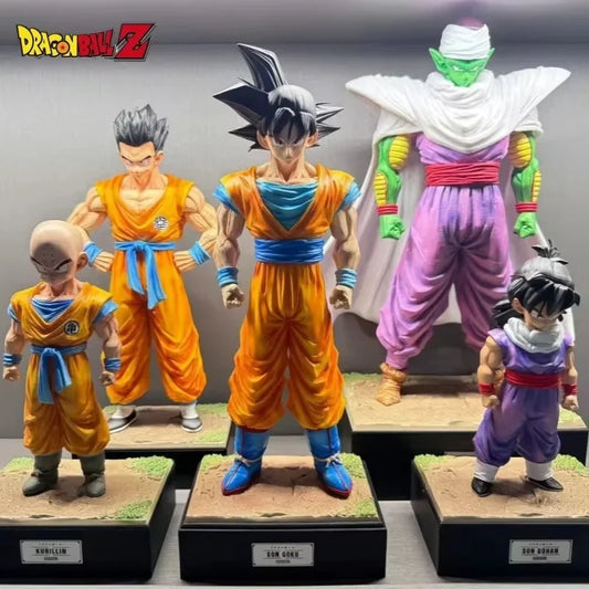 Dragon Ball Gk Z ensemble complete guerrier fils Gohan Goku Piccolo troncs Kurilin figure Manga scène