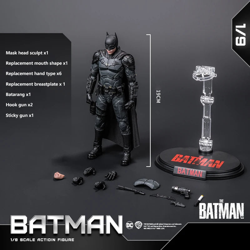 DC Action Figure Series New Batman ModelNo real head sculpt 1/9 scale Collect Ornaments