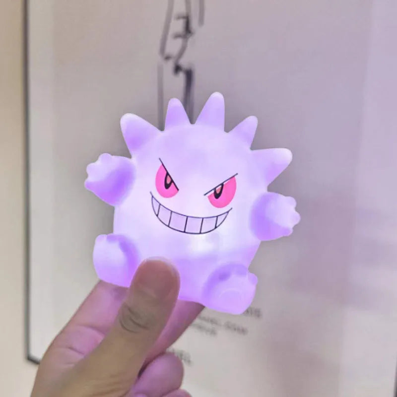 Gengar Pokemon Pikachu Night Light Cute Anime Soft Light Bedroom Bedside