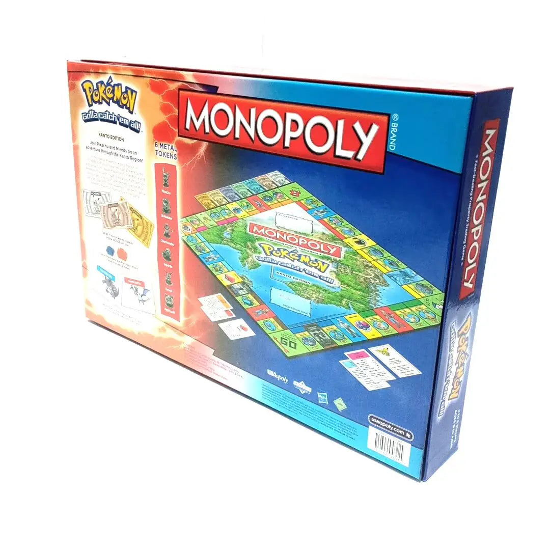 Pokémon City Urban Edition Monopoly Johto Edition Children's Board Game