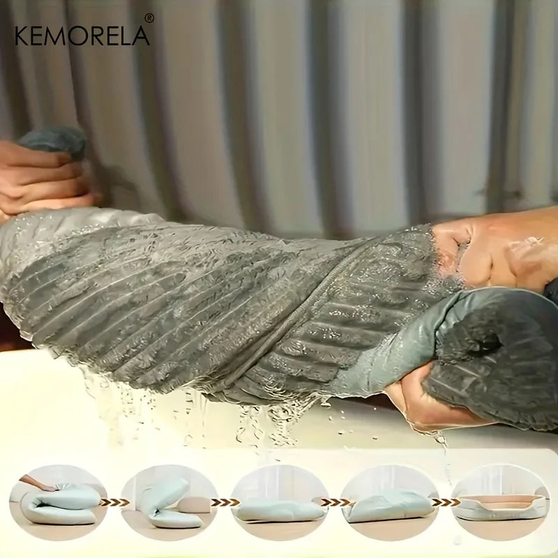 Super Soft Chew Resistant Dog Bed, Luxury Plush Thickened Mat, Machine Washable All Season Pet Sofa Cushion for Small Large Dogs