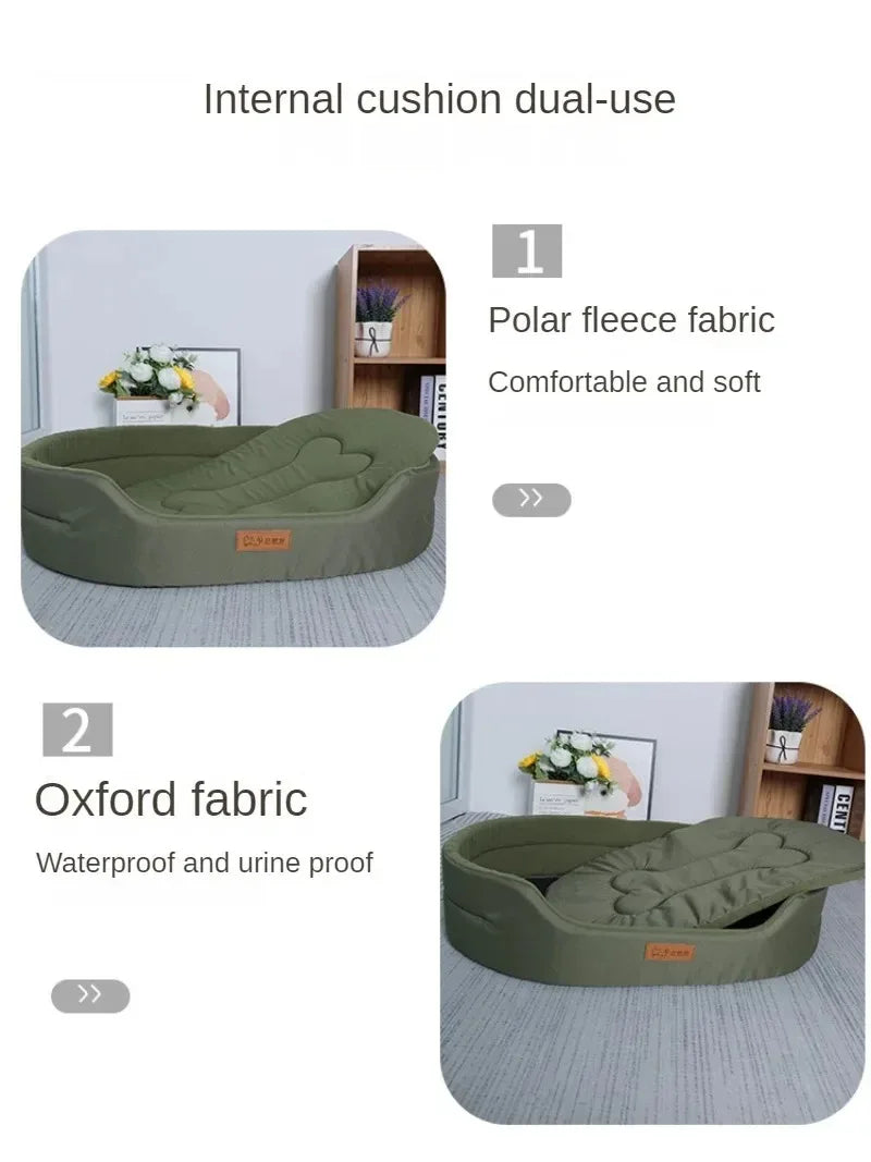 Dog Cushions Pet Bed Sofa Large Dogs Fluffy Medium Blanket Pets Accessories