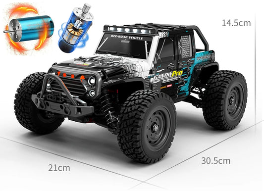 4WD 1:16 80KM/H Super Brushless 50KM/H Brushed RC Car 4x4 Off Road High Speed Drift Racing Truck Toy Kids Adults