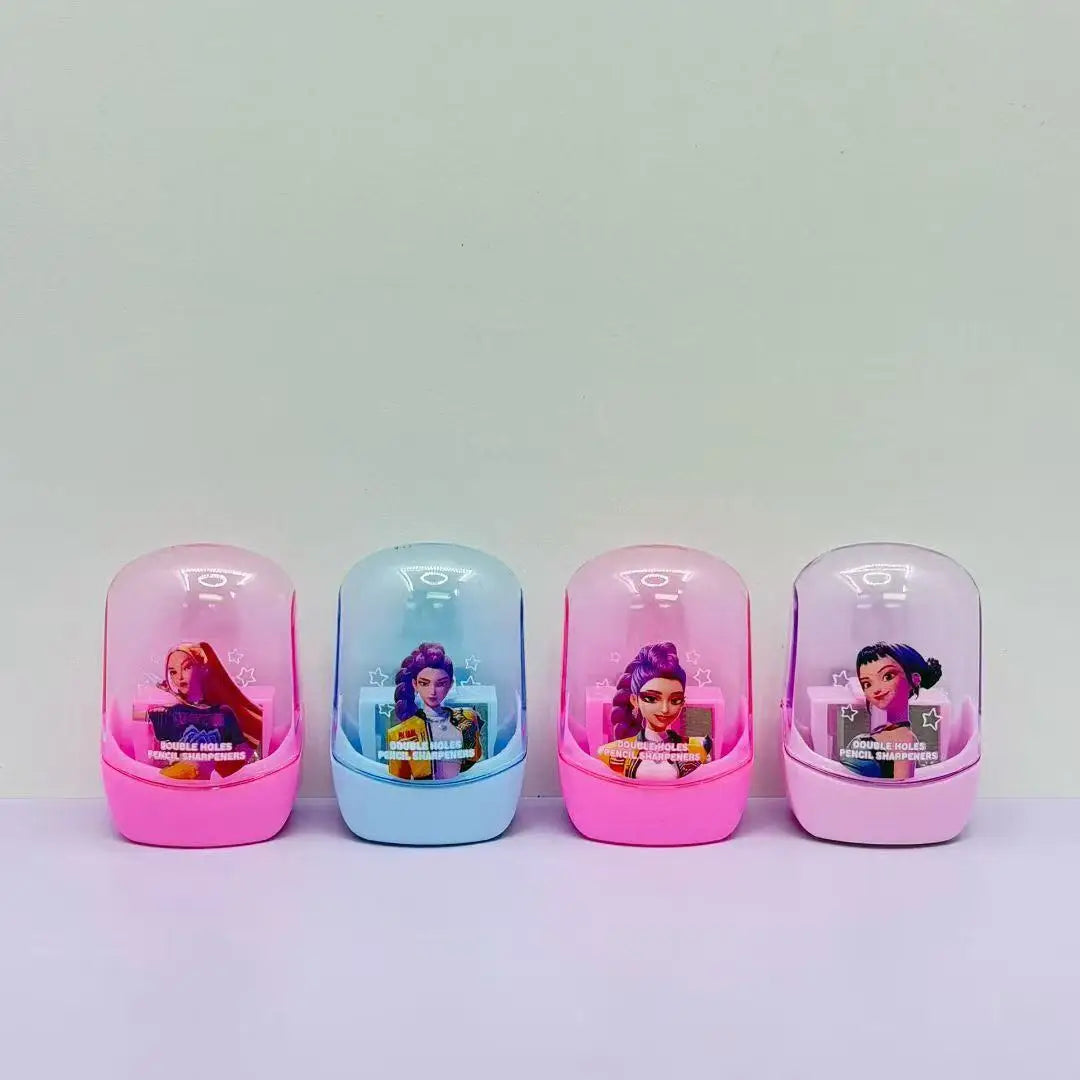 New KPOP Demon Hunter Girl Group Pencil Sharpener Student Stationery Gift Item
