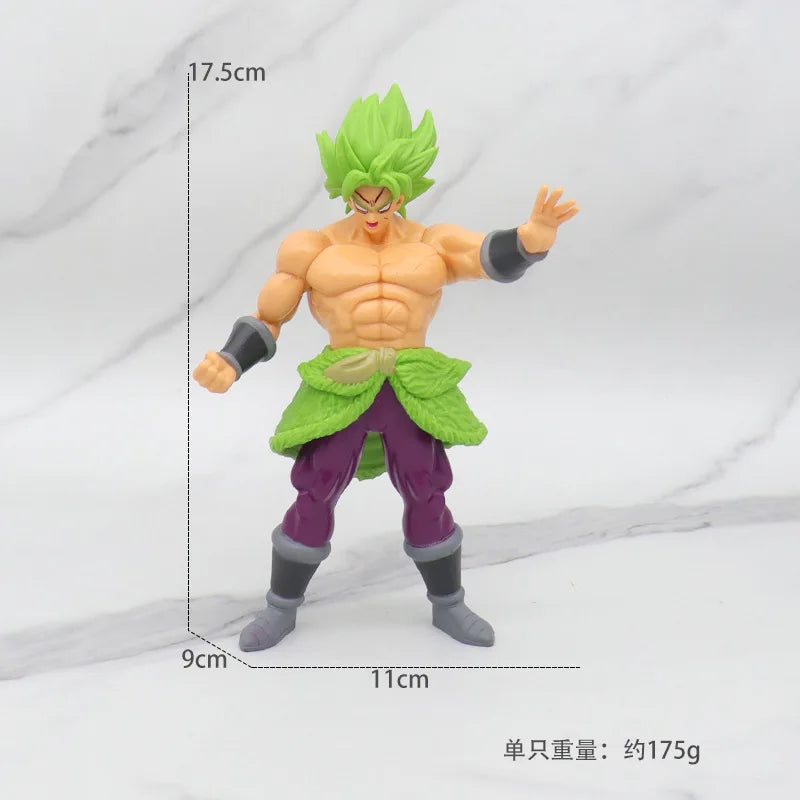 Dragon Ball Z Super Saiyan Anime Figurine Model GK Rose Goku Action Figure DBZ Gohan Figures Vegeta Statue Collection Toy