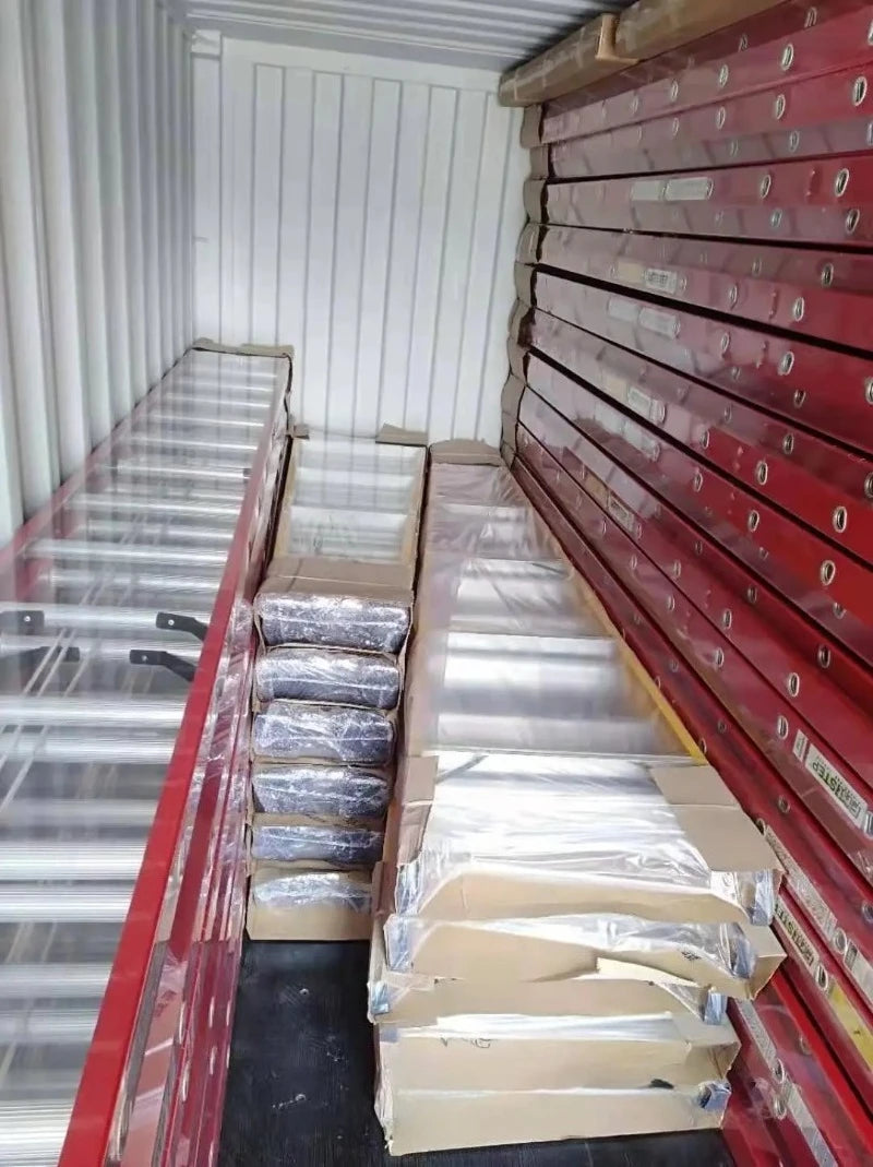 En131 ANSI 3-9 Steps Industrial Platform A Type Adjustable Extension Fiberglass Frp Step Ladder