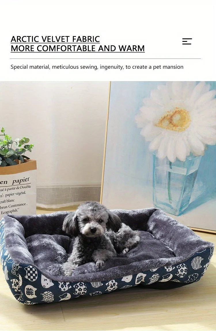 Pet Dog Bed Sofa Mats Coussin Chien Accessories Dogs Basket Supplies For Large Medium Small