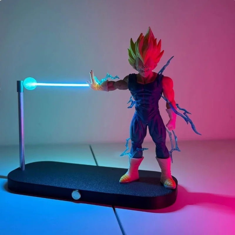 Rechargeable Dragon Ball Gogeta Lamp Gogeta Ligh Son Goku Light Lamp Model Kakarotto Kamehameha Wave Magnetic Ornament Anime