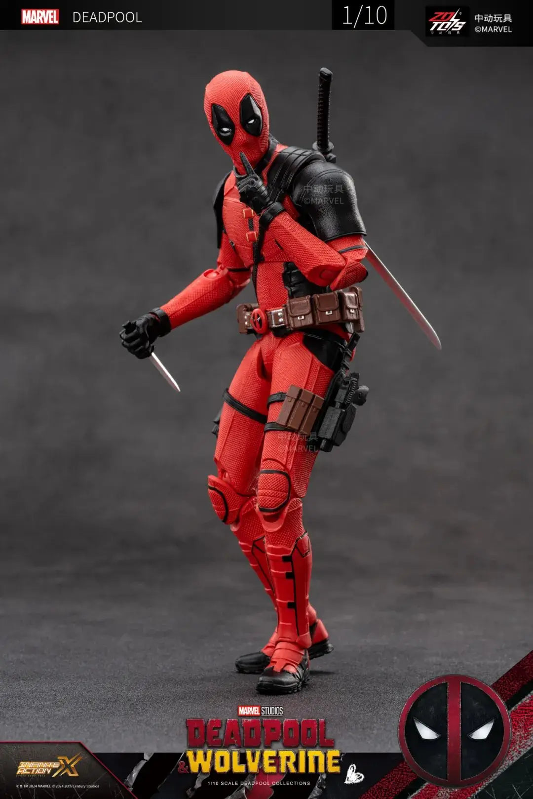 Deadpool & Wolverine  Action Figure ZD Original Thor 1/10 X-Men