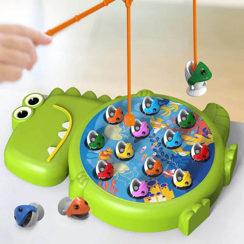 Baby magnetic fishing educational toys, children's first birthday gifts,intelligence development