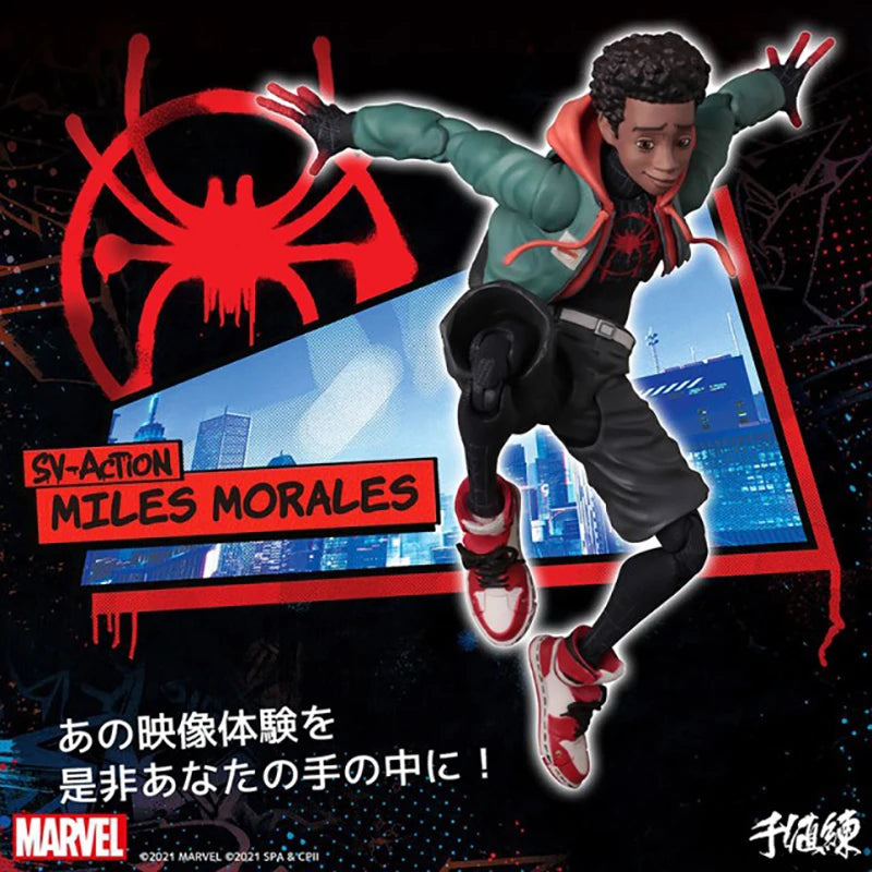 Action Spiderman Miles Action Figure Collection