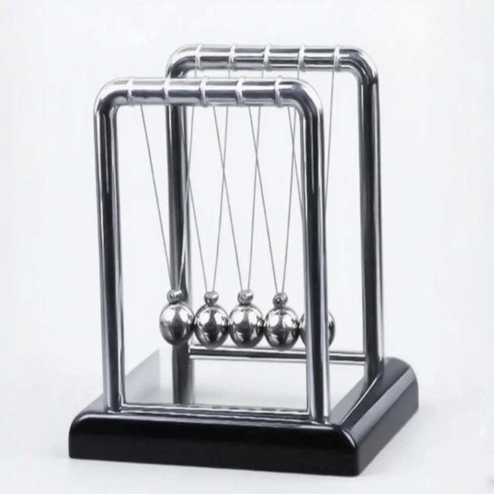 Newton's Cradle Balance Steel Ball Teaching Supplies Physics Science Pendulum Desktop Toys Home Decoration