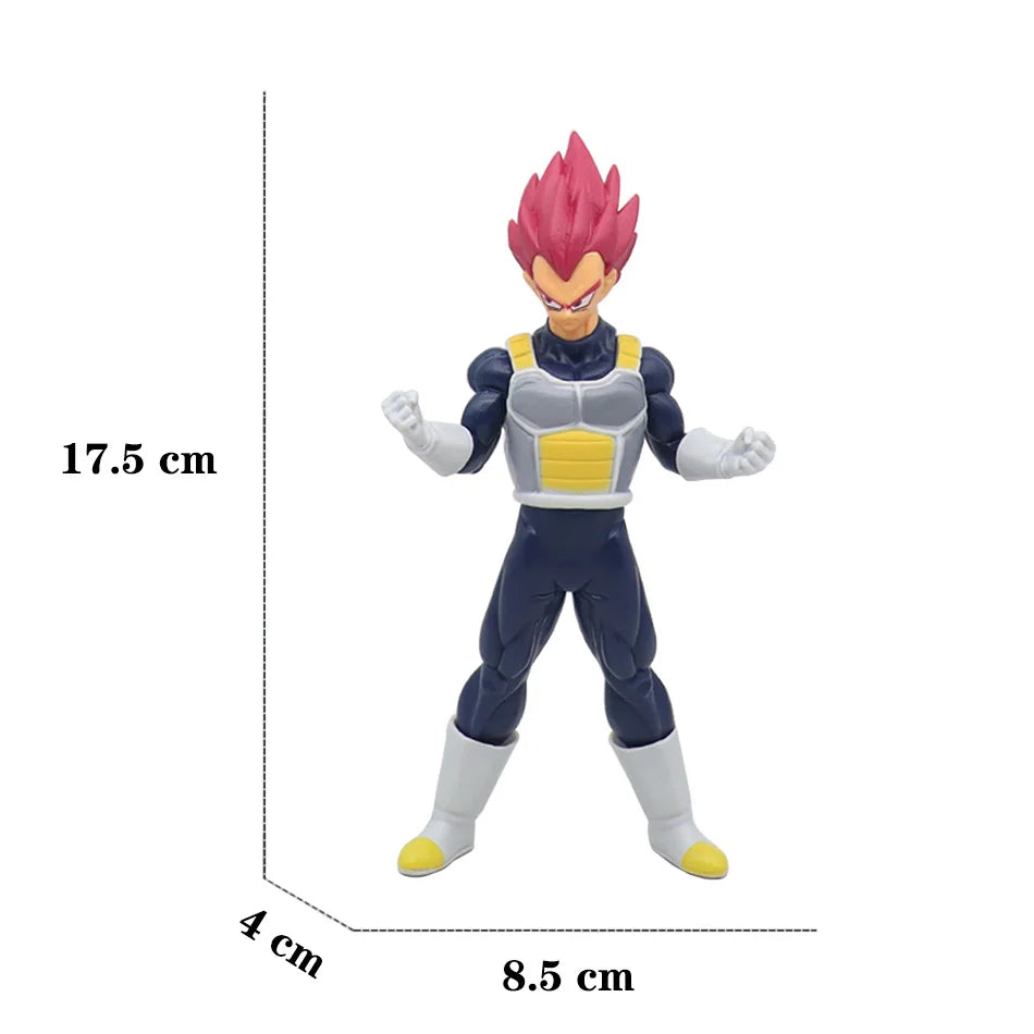 Dragon Ball Z Super Saiyan Anime Figurine Model GK Rose Goku Action Figure DBZ Gohan Figures Vegeta Statue Collection Toy