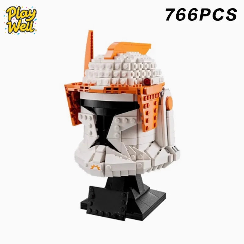 Moc Space Wars Helmet Stormtrooper Vader Fighter Building Blocks 75351 Model Bricks Toys For Kids Birthday Xmas Gifts Home Decor