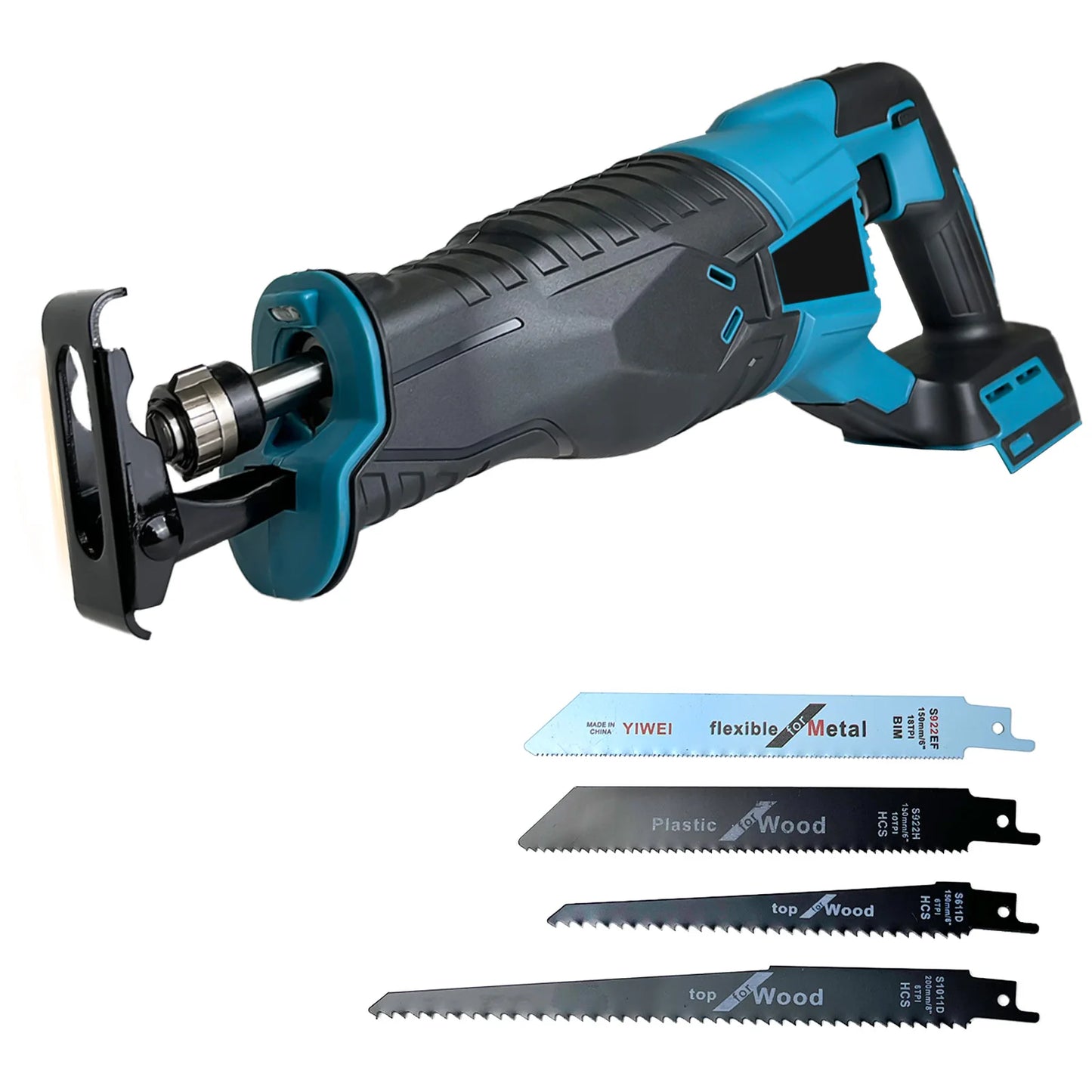 Makita DJR185Z Reciprocating Saw Cordless 18V Li-ion Battery PVC Pipe Cutting w/2Battery