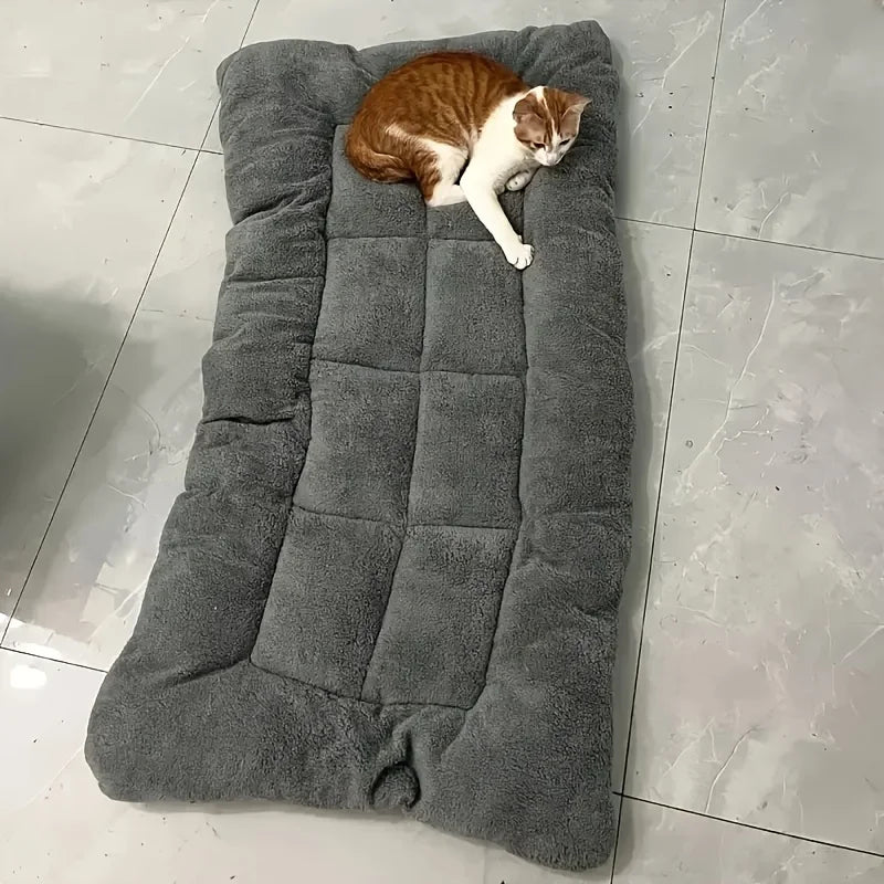 Dog Pet Beds Extra Large Plush Bed Sofa Thickened Super Soft Polyester Mat For Large Dog