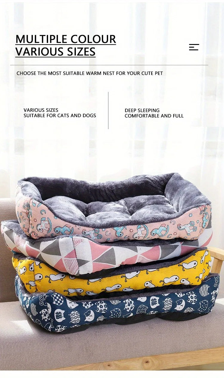 Pet Dog Bed Sofa Mats Coussin Chien Accessories Dogs Basket Supplies For Large Medium Small