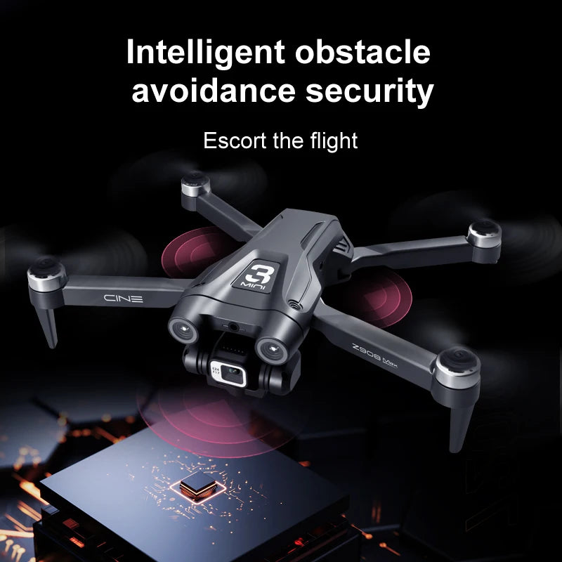 4K Drone Professional 8K GPS Drone Optical Flow 3sided Obstacle Avoidance Quadcopter RC Toys