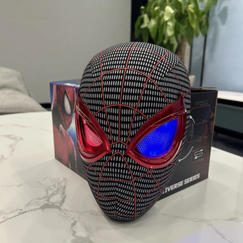New Spider-man: No Way Home Spider Man Mask Luxury Helmet Rechargeable Remote Eyes Movable Mask