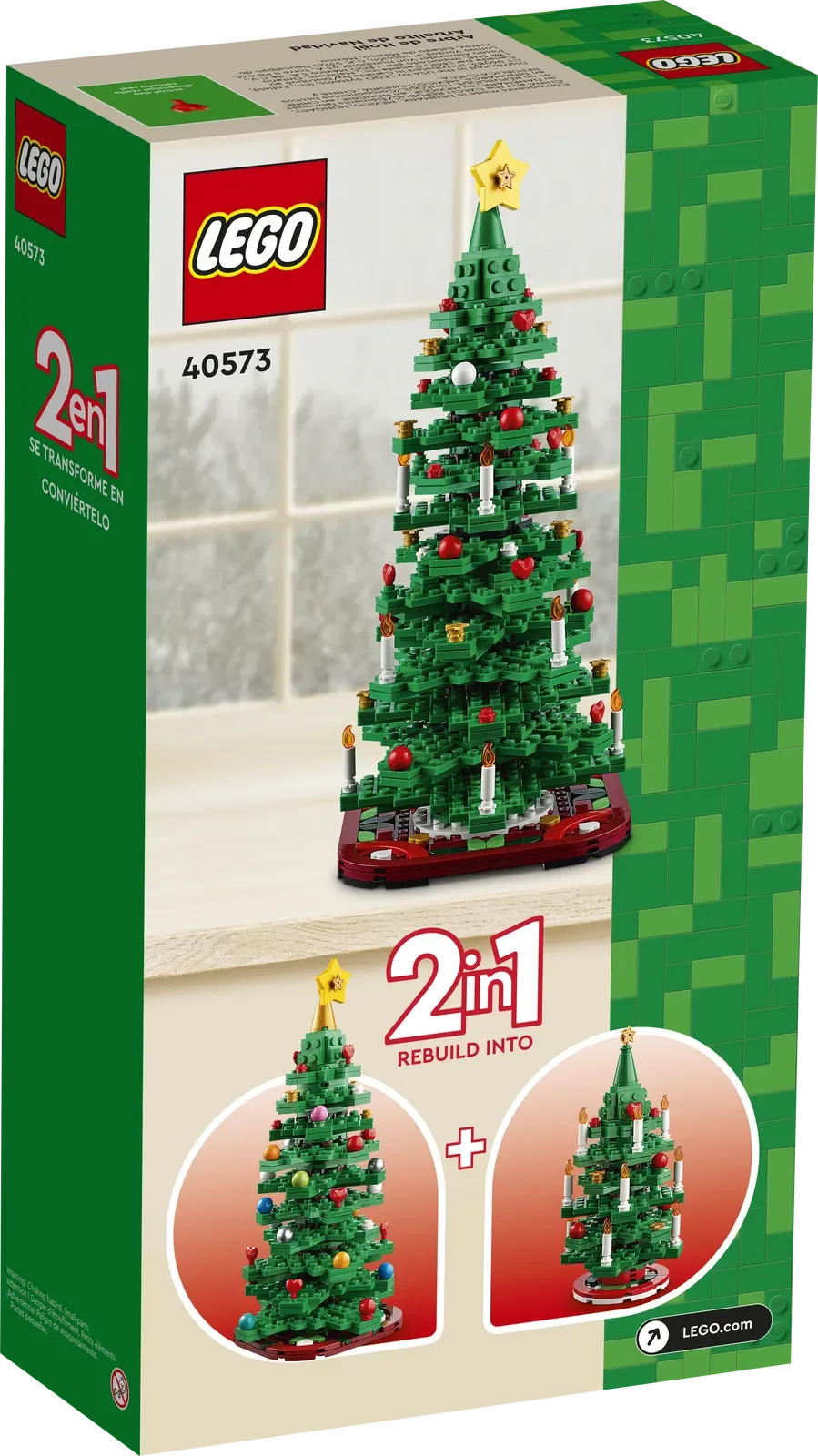 LEGO Christmas Limited Edition 40573 Christmas Tree Children's Puzzle Block Toy Gift