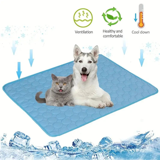 Dog Cooling Mat Summer Cold Bed Extra Large For Small Big Dogs & Cats