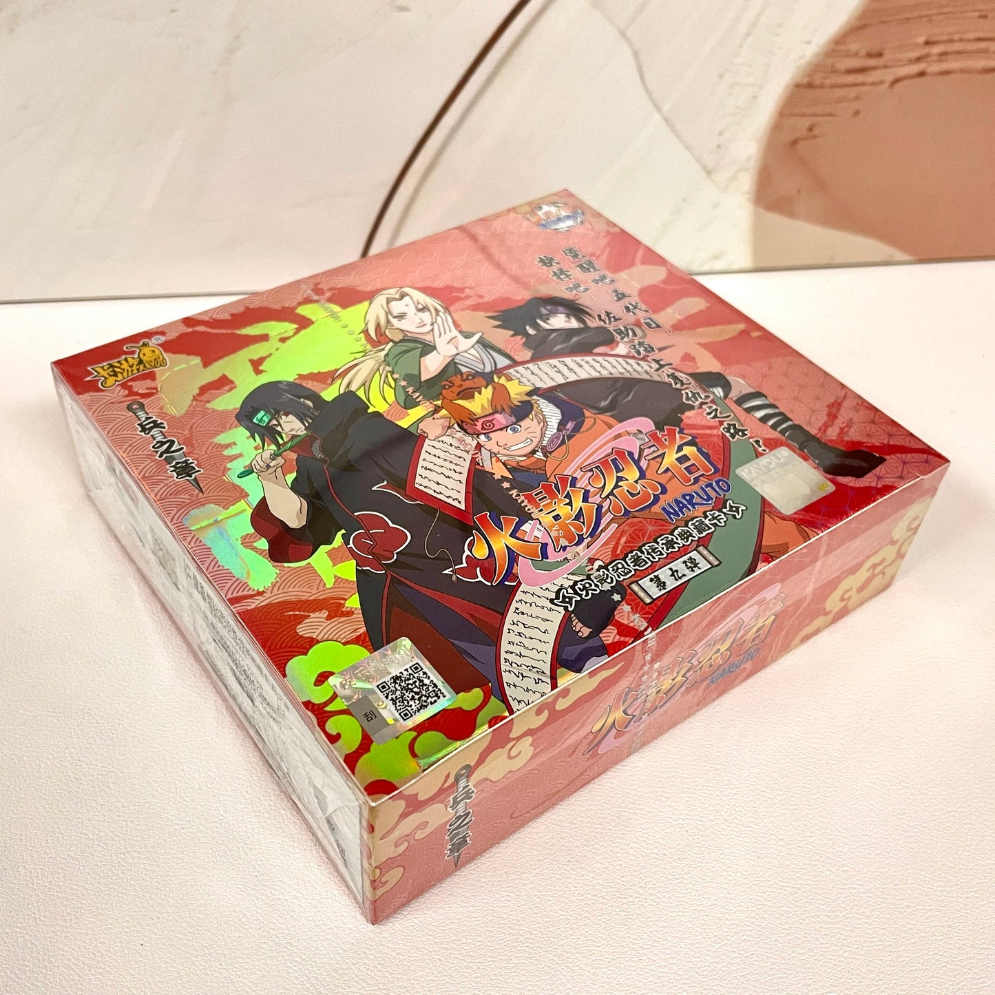 KAYOU Genuine Naruto Cards T2W9 T2W8 Booster Box Anime TCG Rare Ninja World Fight Chapter Collection