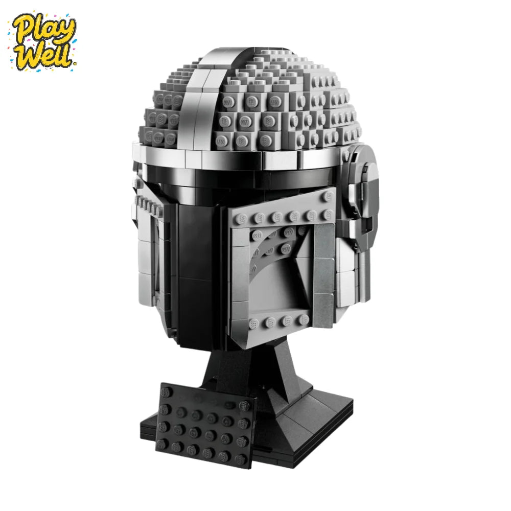2025 Space War The Mandalorian Helmet Scout Dark Trooper Darth Vader 75429 Building Blocks Desk Decoration