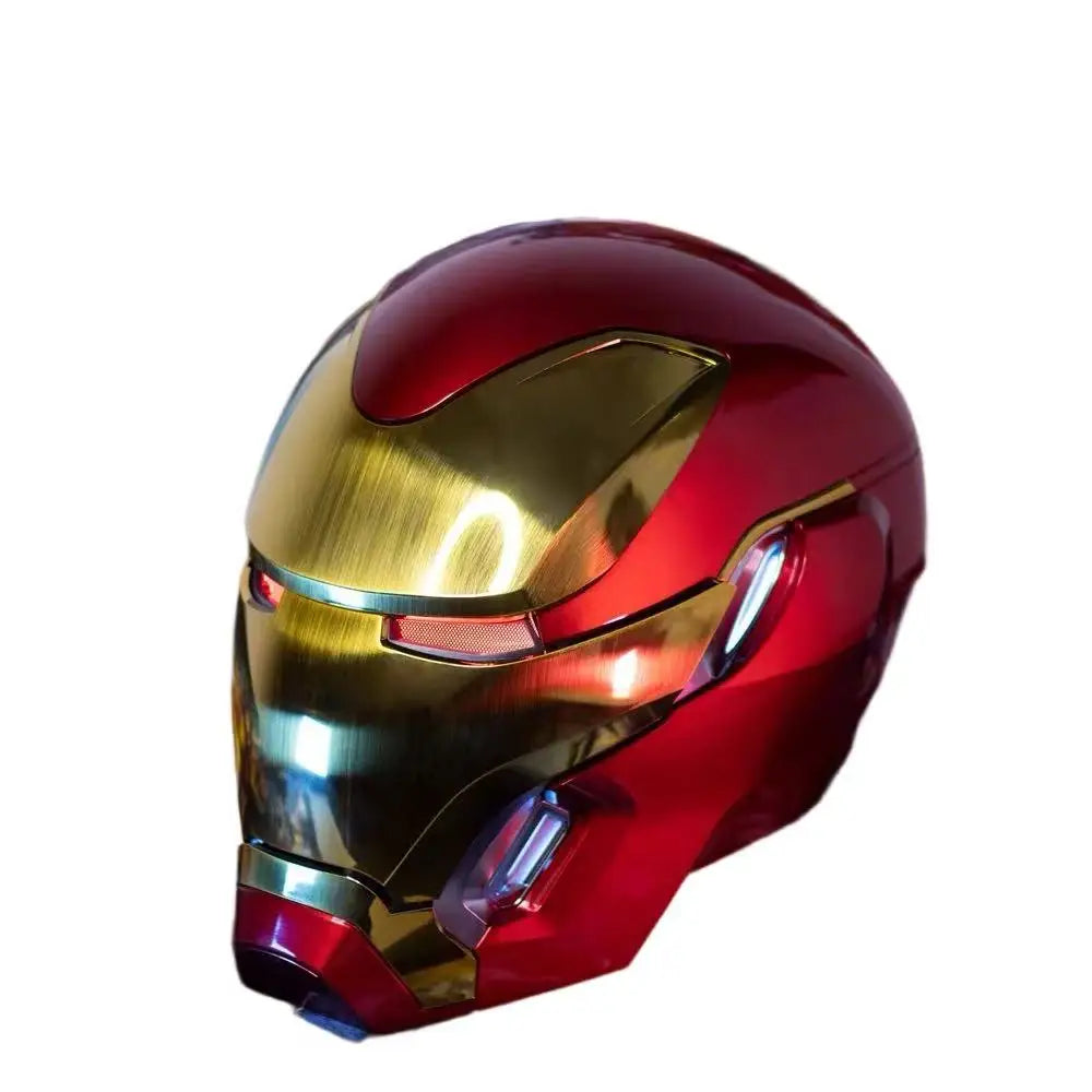 Hot 1:1 Iron Man MK50 Wearable Figures Helmet Deformation Voice Activated Around Derived Animation Marvel Model Toy