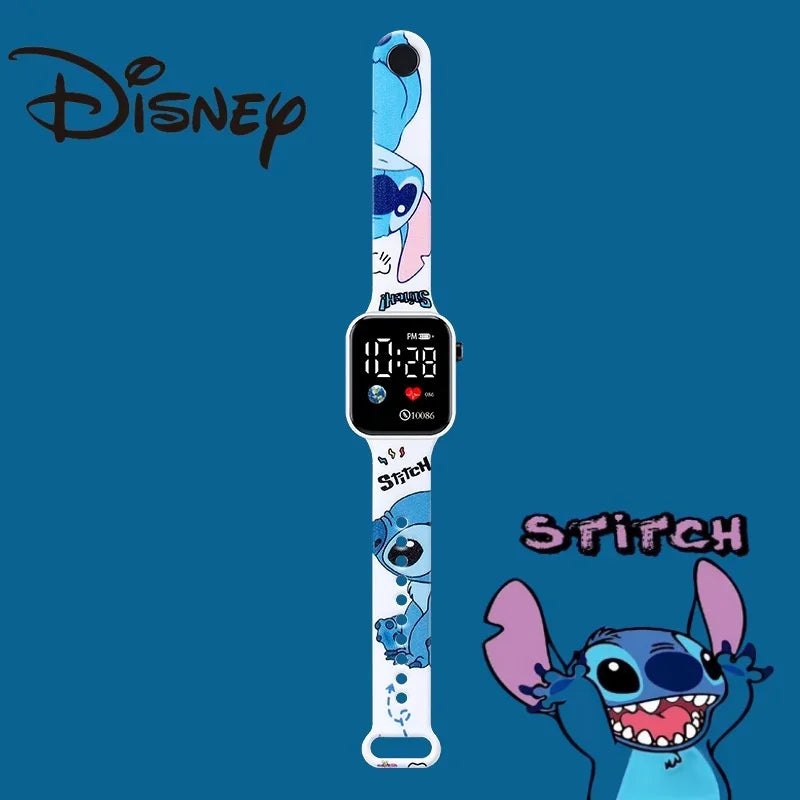 New Cartoon Color Printed Student LED Electronic Watch Fashionable