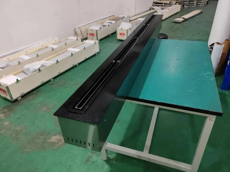 Embedded Simulated Flame Fireplaces Ultra-thin Home TV Stand Humidifier Fake Fire Electric Decoration for Living Room