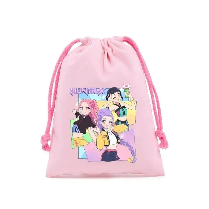 Kpop Demon Hunter Birthday Gift Bag Paper Box Party Favors Goodie Filler Candy Box Storage Party Supplies