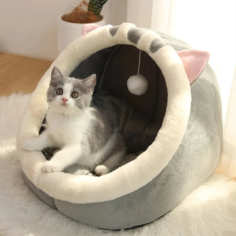 Deep Sleep Cat Bed Foldable Washable Bed for Small Dog Cats
