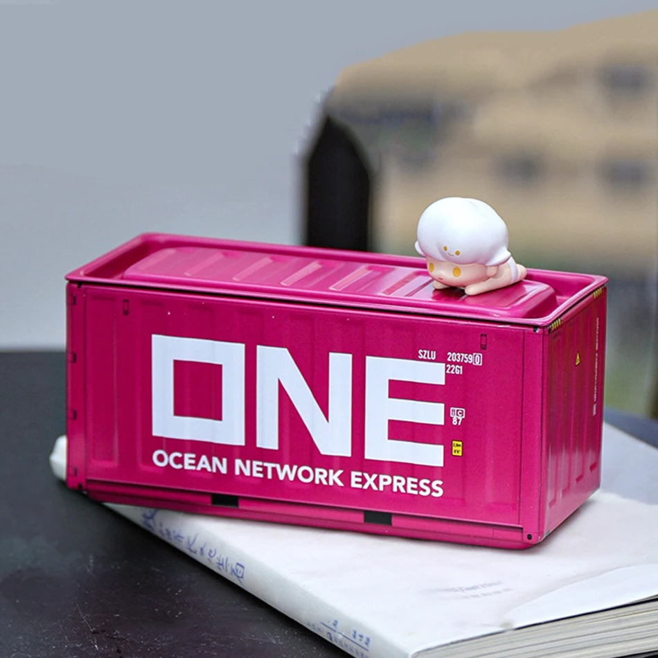Mini Iron Storage Box Creative Decoration Desktop Model