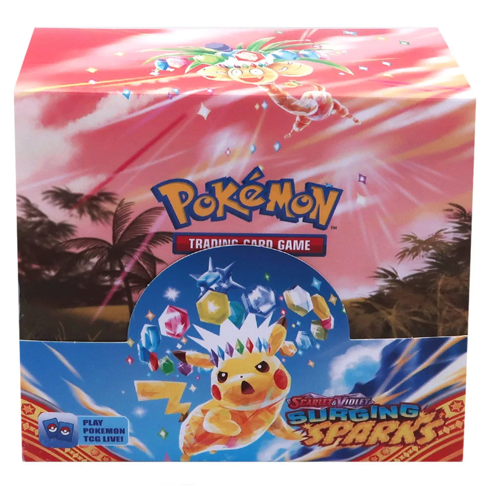 324pcs Pokemon TCG: Sword & Shield-Fusion Strike Booster Display Box (36 Packs) Board Game Card DESTINED RIVALS Stellar Crown