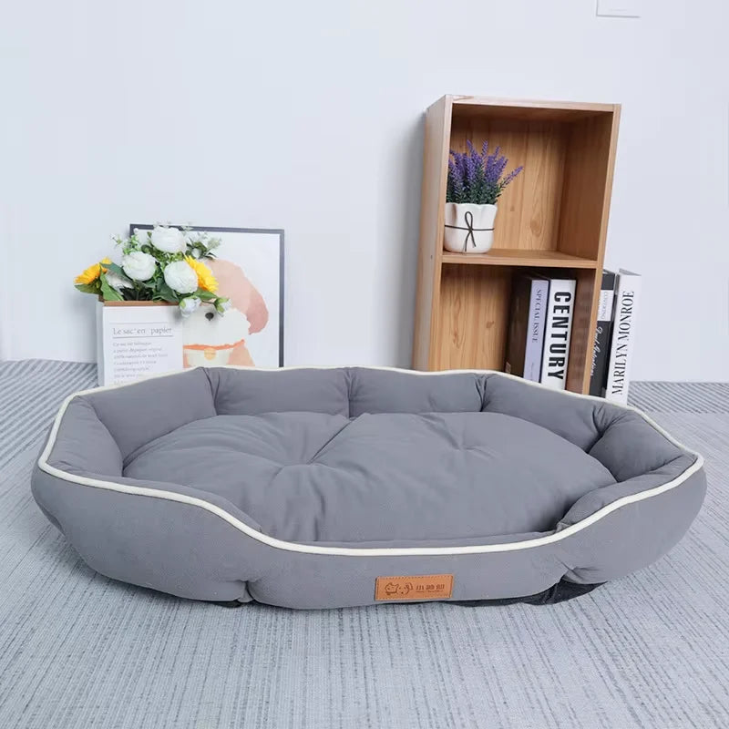 Sleeping Bed Large Dog Bed House for Cats Big Space Dog Sofa Sleeping Mat Winter Warm Dog Cushion