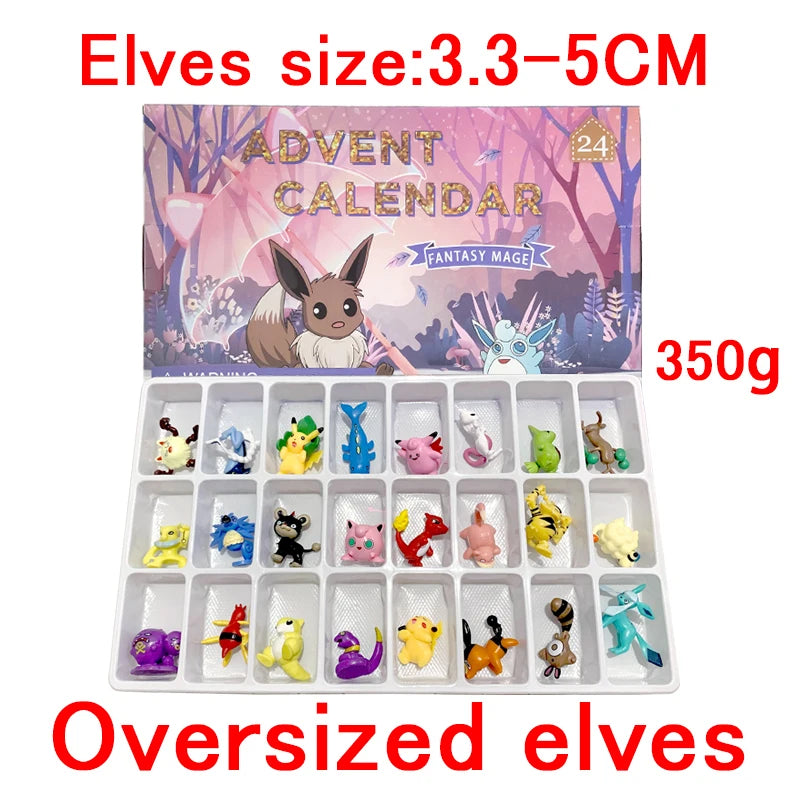 Disney Marvel Advent Calendar Box Anime Action Figure Model Building Blocks Christmas Kids Toys