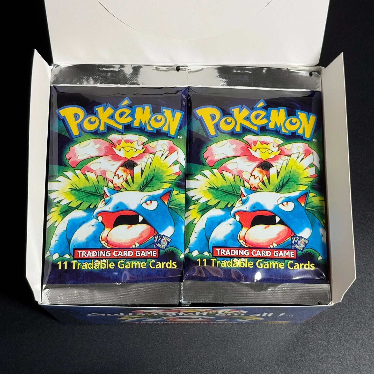 PTCG Proxy Cards Booster 36 Packs/BOX Base Set Pokemon Cards TCG Homemade Collectible Card 1ST Edition Base Set Toy Gifts PTCG