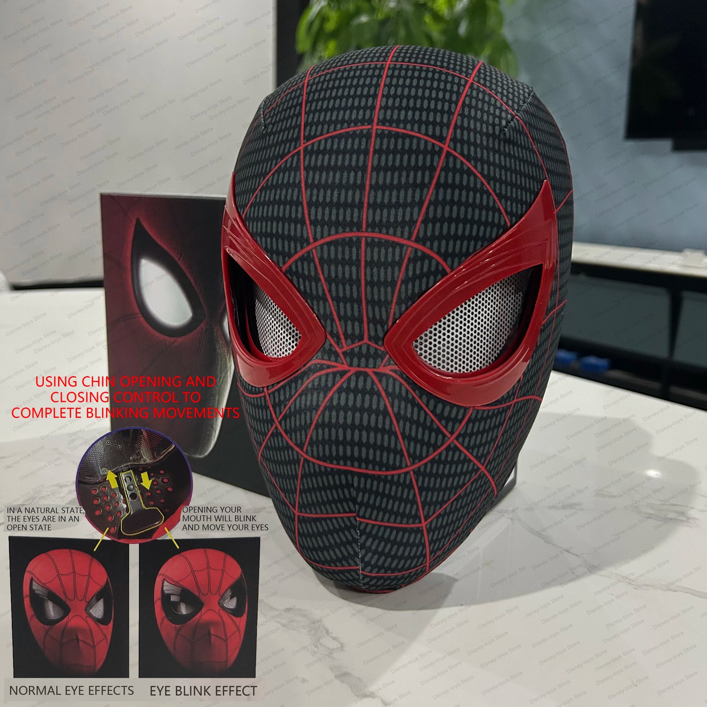 Spider Man Mobile Eye Electronic Spider Man Desktop Decoration