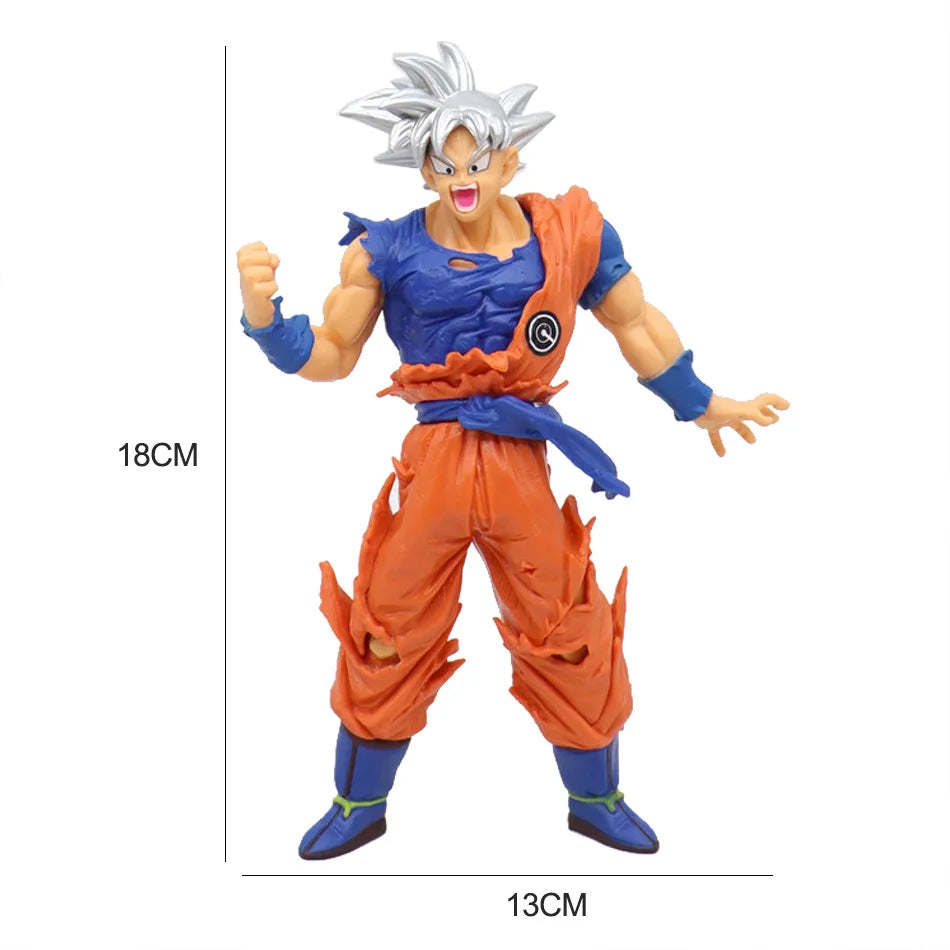 Dragon Ball Z Super Saiyan Anime Figurine Model GK Rose Goku Action Figure DBZ Gohan Figures Vegeta Statue Collection Toy