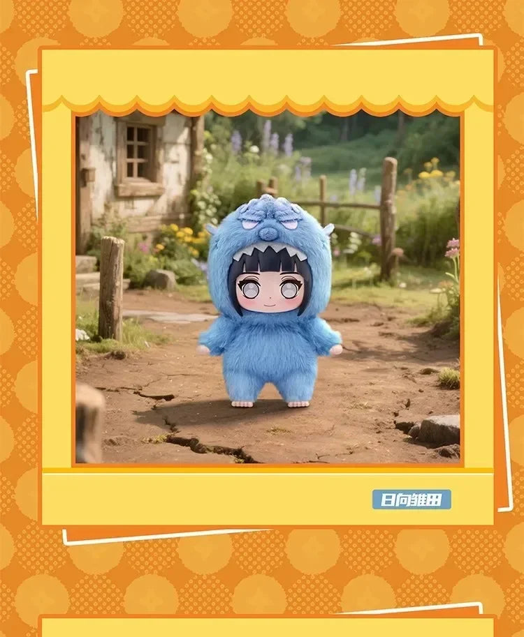Toptoy Naruto Shippuden Beast Party Series Vinyl Figure Plush-Like Texture Blind Box Chibi Kakashi Sasuke Collectible