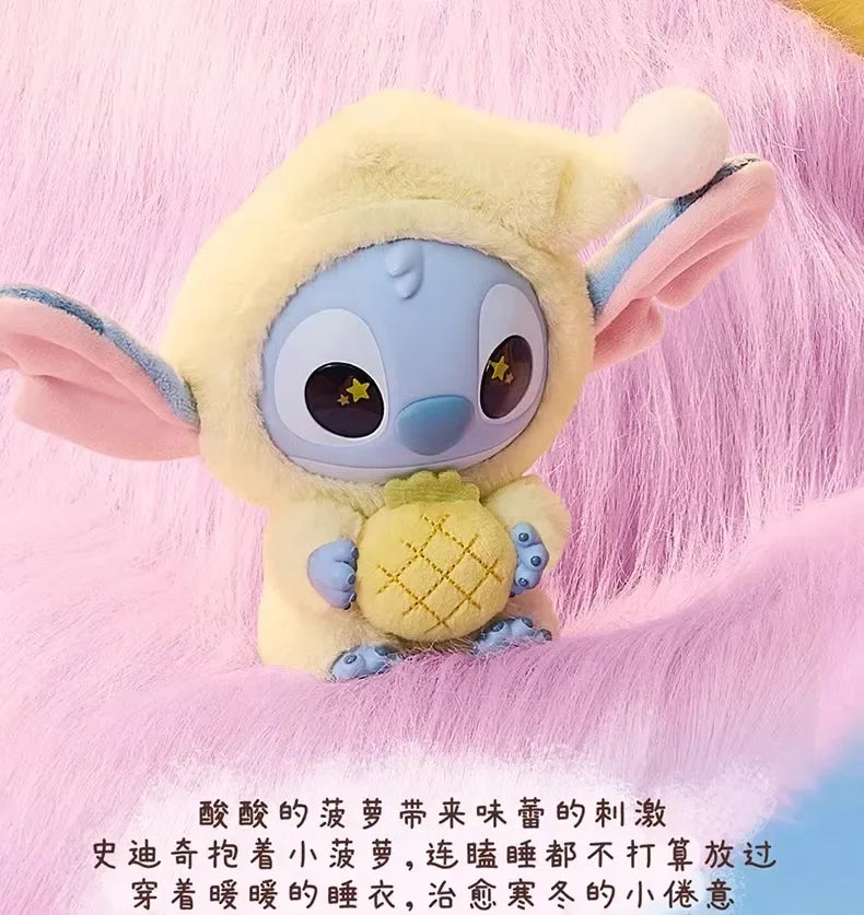New Stitch Eat Some Thing Before Sleep Series Vinyl Blind Box Cute Doll Mystery Box Toy Adult Gift