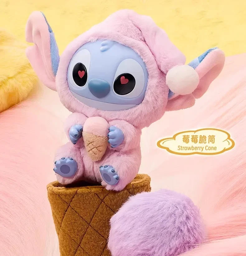 New Stitch Eat Some Thing Before Sleep Series Vinyl Blind Box Cute Doll Mystery Box Toy Adult Gift
