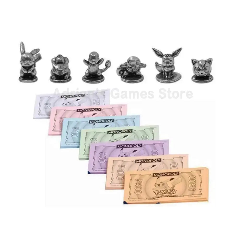 Pokémon City Urban Edition Monopoly Johto Edition Children's Board Game