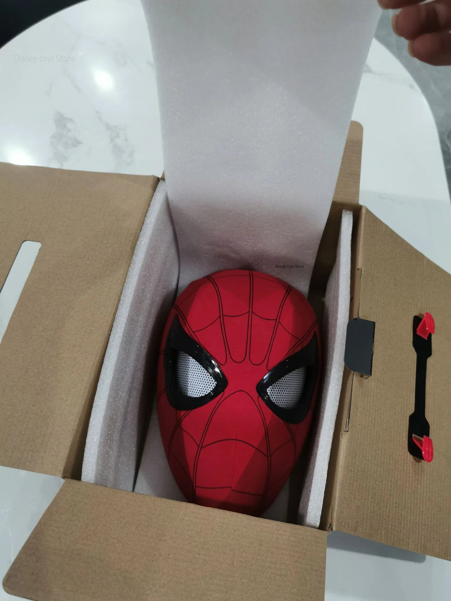 New Spider-man: No Way Home Spider Man Mask Luxury Helmet Rechargeable Remote Eyes Movable Mask